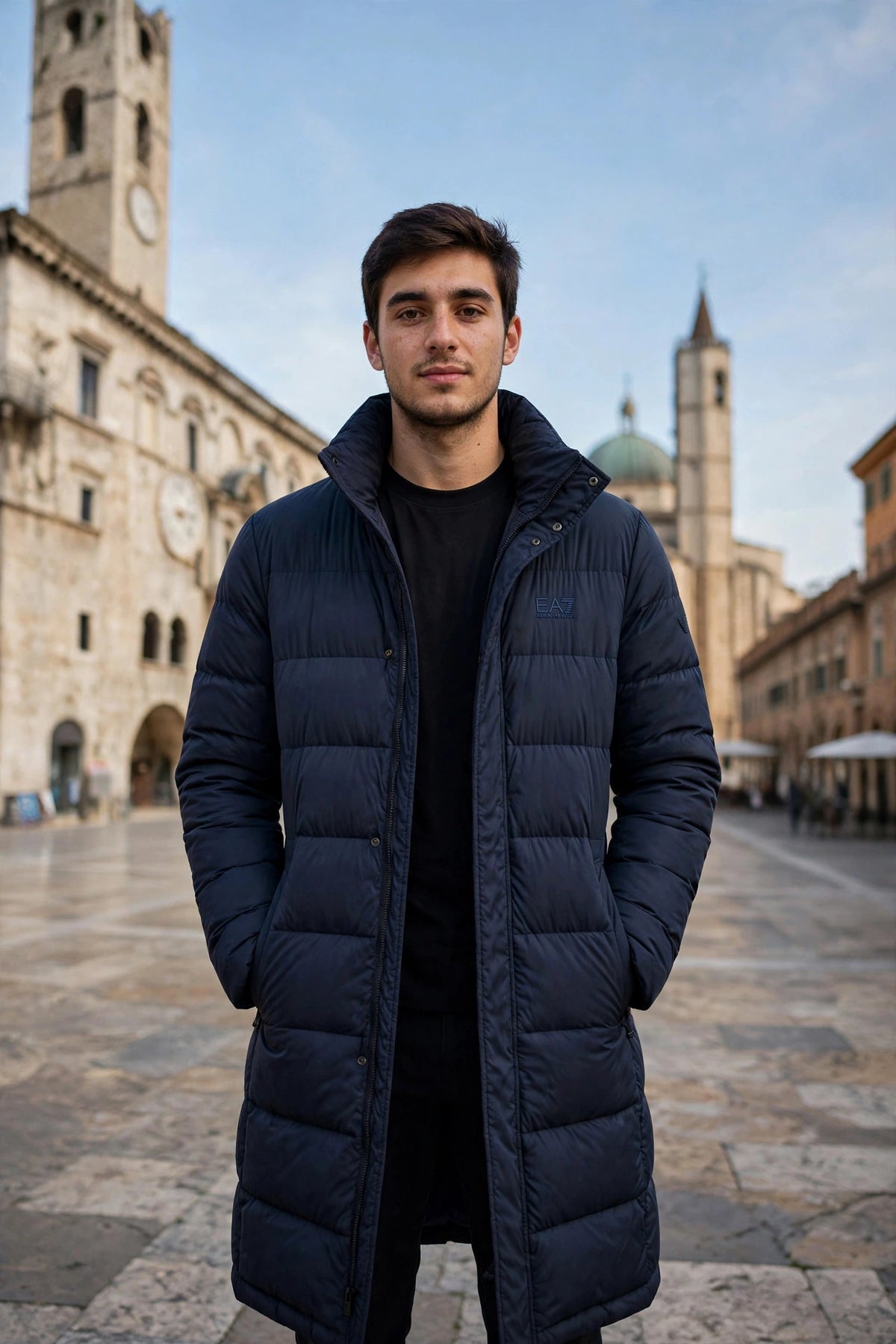 EA7 PIUMINO LUNGO UOMO