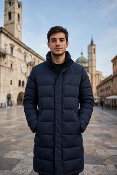 EA7 PIUMINO LUNGO UOMO