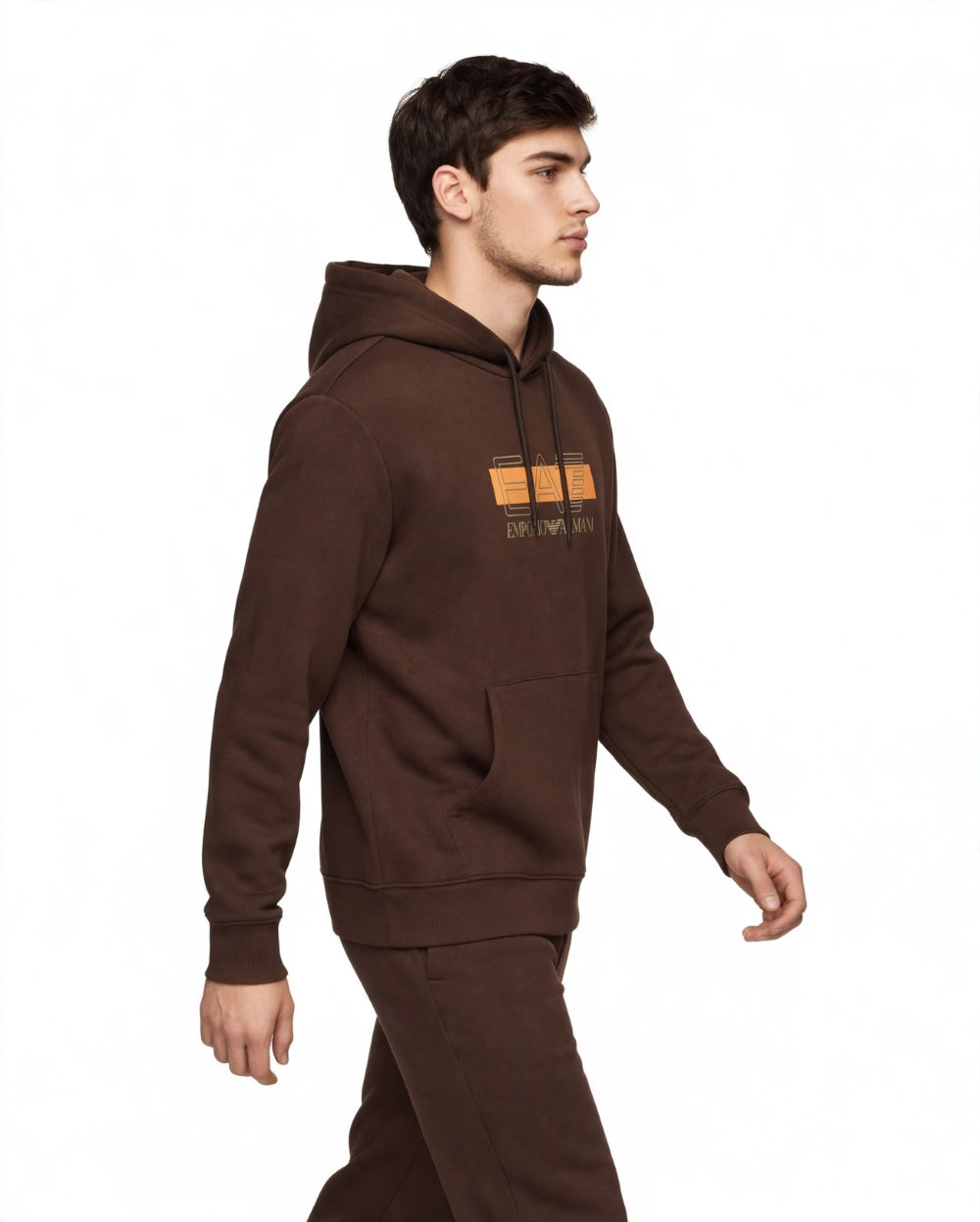 EA7 felpa cappuccio