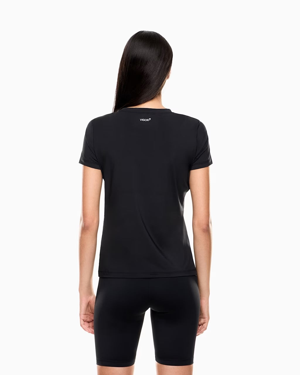 T-shirt tessuto tecnico girocollo a maniche corte Vigor7