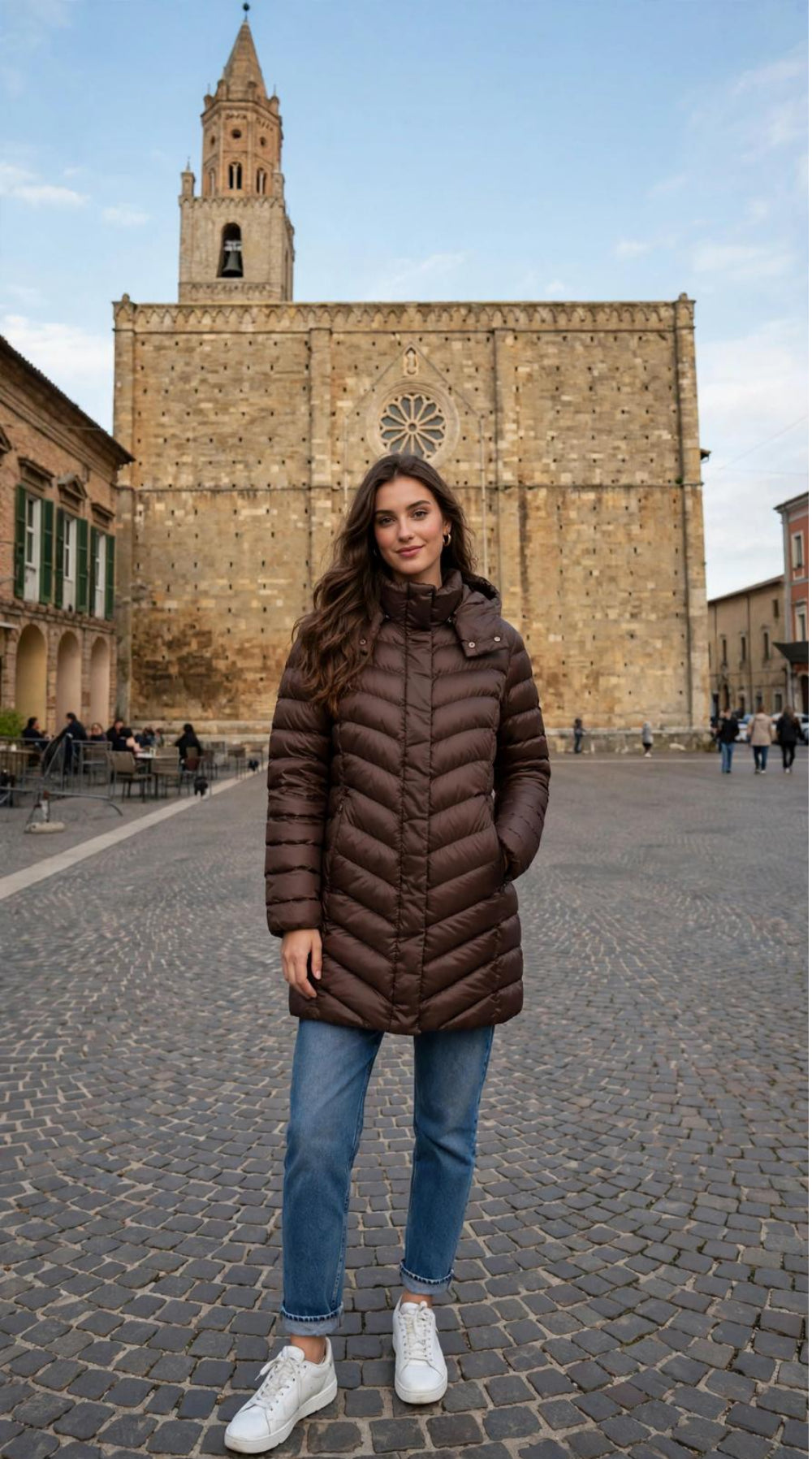 EA7 Piumino donna medio