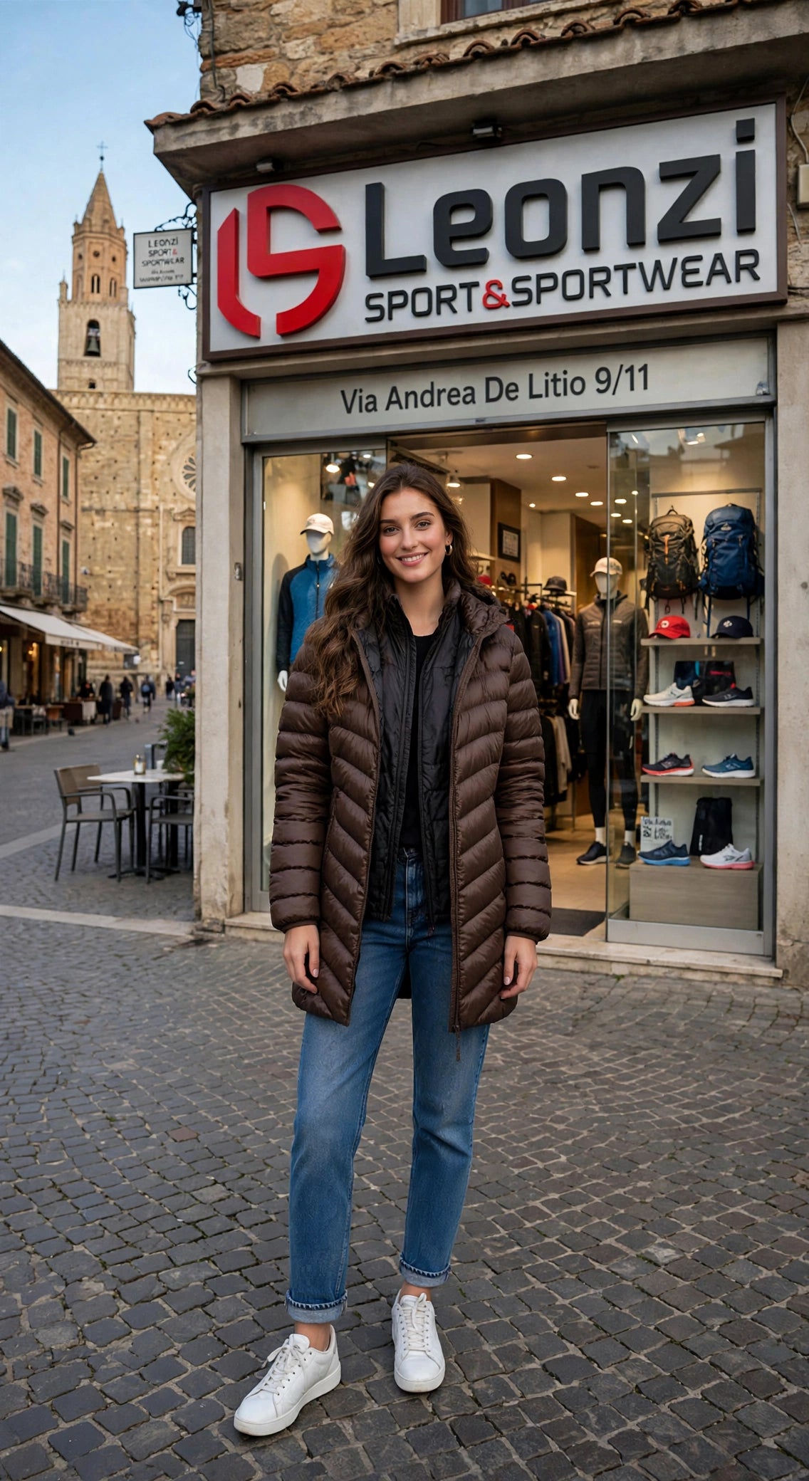EA7 Piumino donna medio