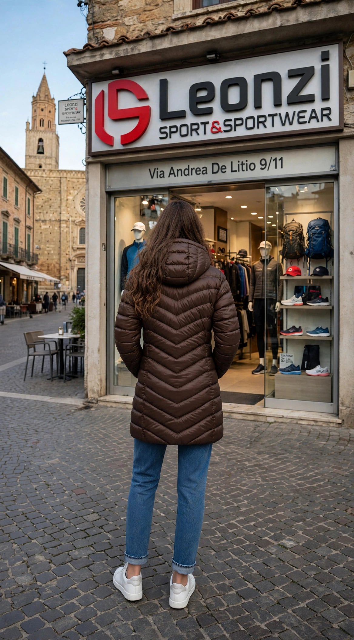 EA7 Piumino donna medio