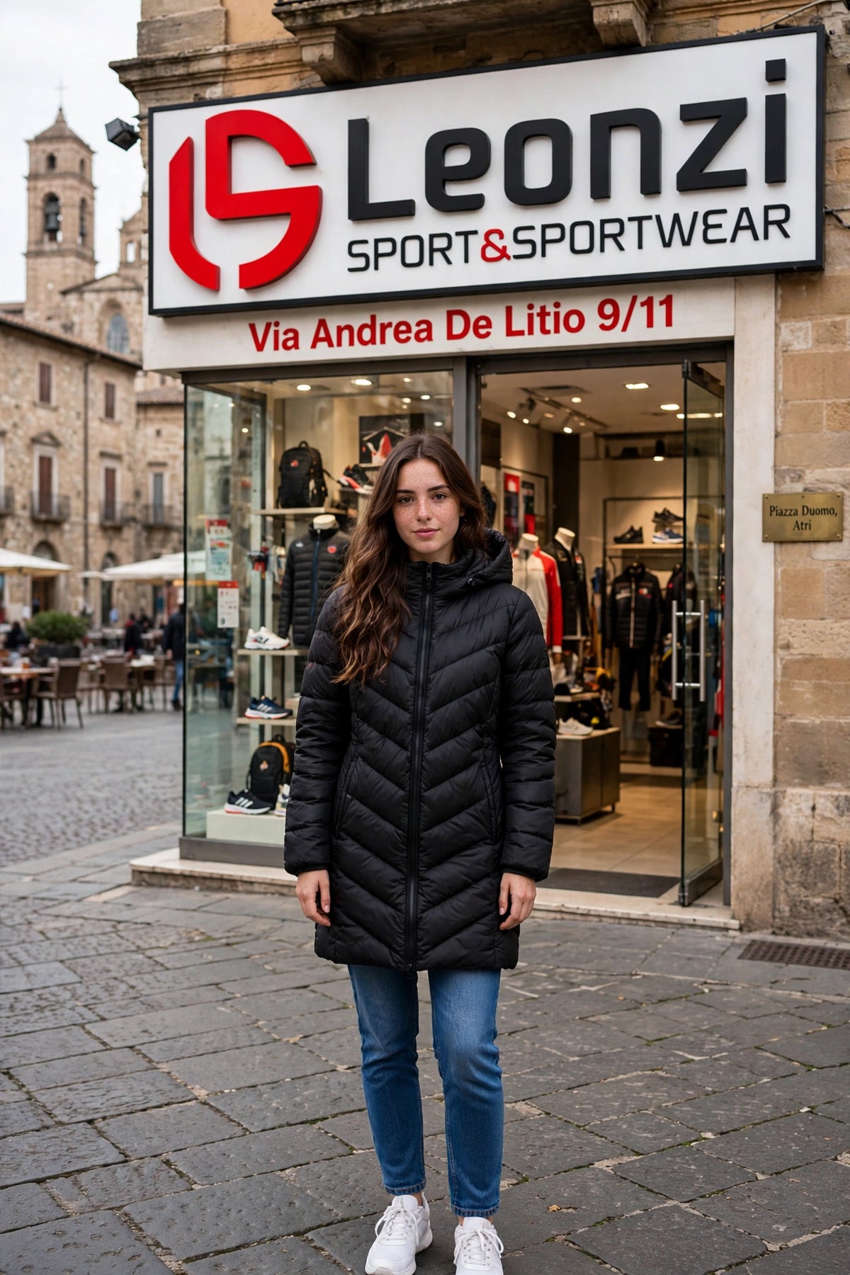 EA7 Piumino donna medio