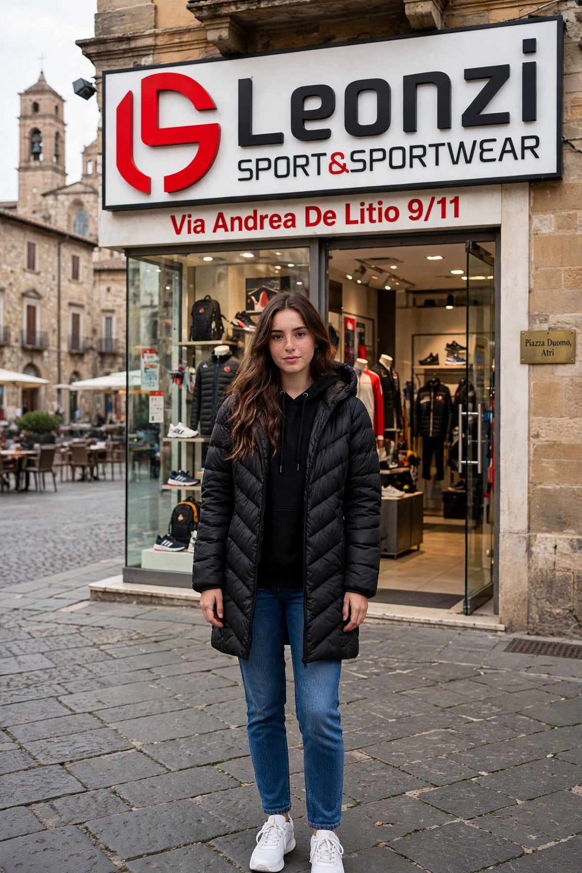 EA7 Piumino donna medio