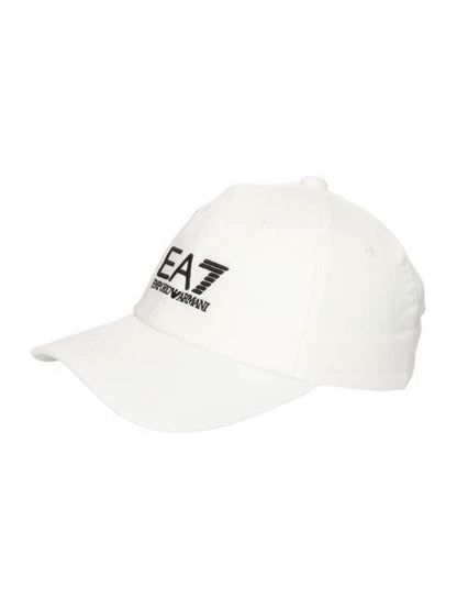 EA7 Cappello con visiera in cotone