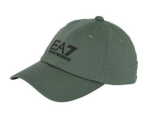 EA7 Cappello con visiera in cotone