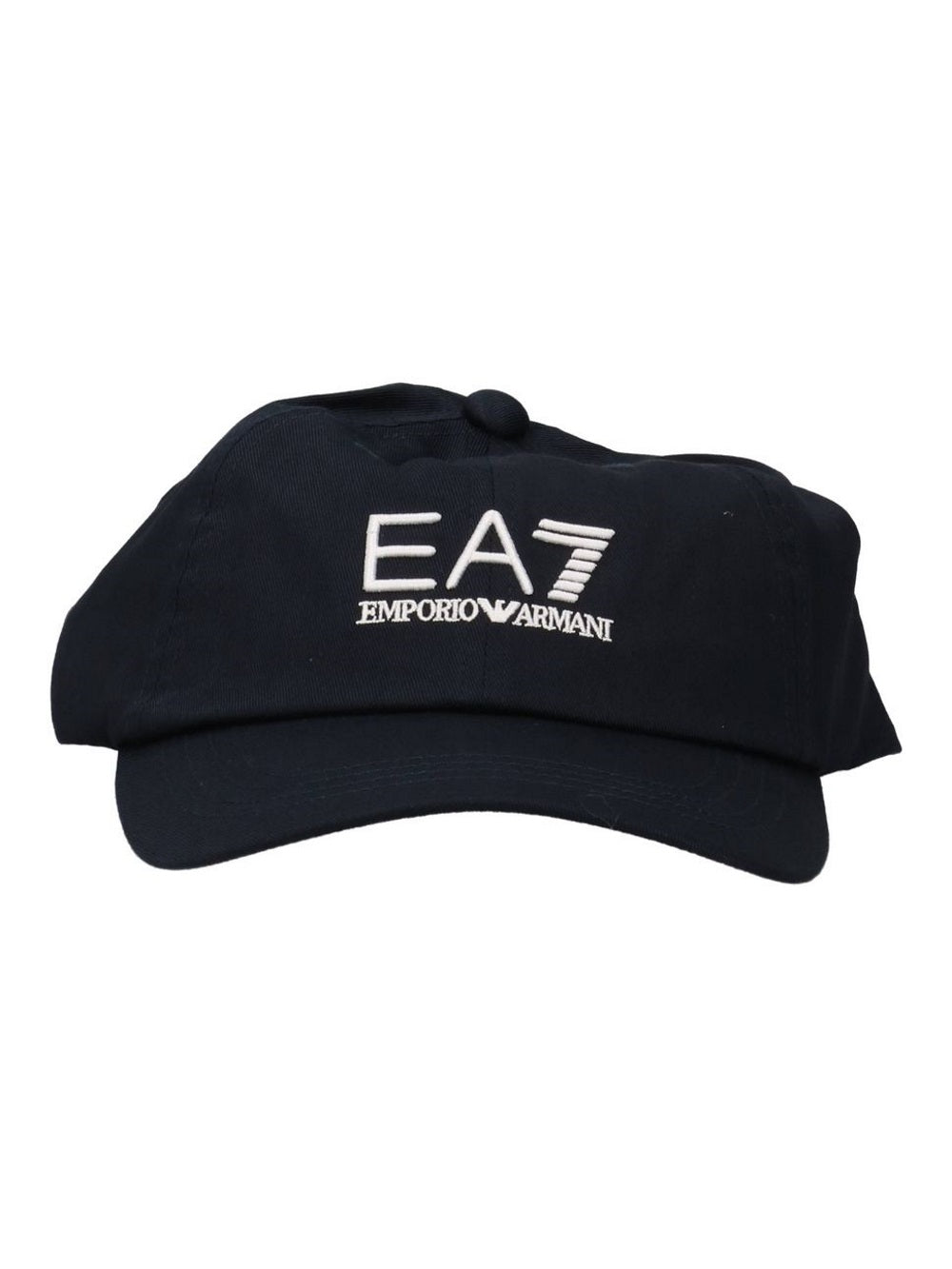 EA7 Cappello con visiera in cotone