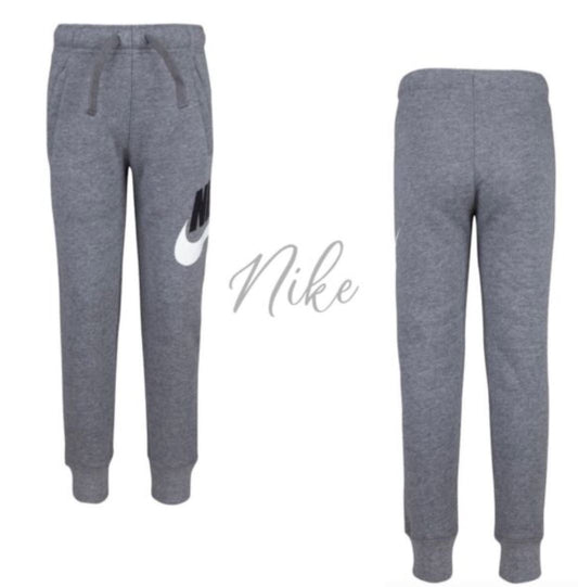 Nike pantalone felpa 2/7 anni club hbr jogger carbon heather