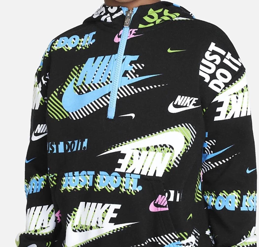 Nike felpa cappuccio Baby active joy ft po hoodie