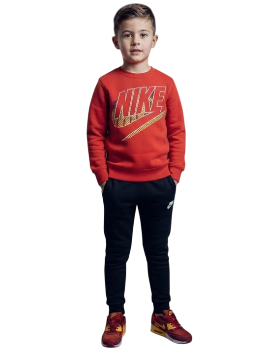 Nike felpa giro collo baby active yoy fit