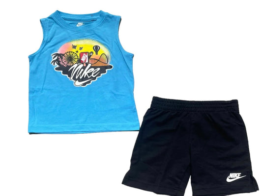 Nike completo canotta bermuda jr