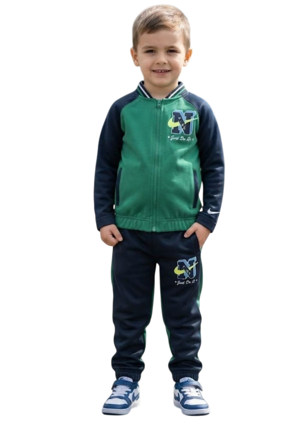 Nike tuta zip lungansw next gen tricot set