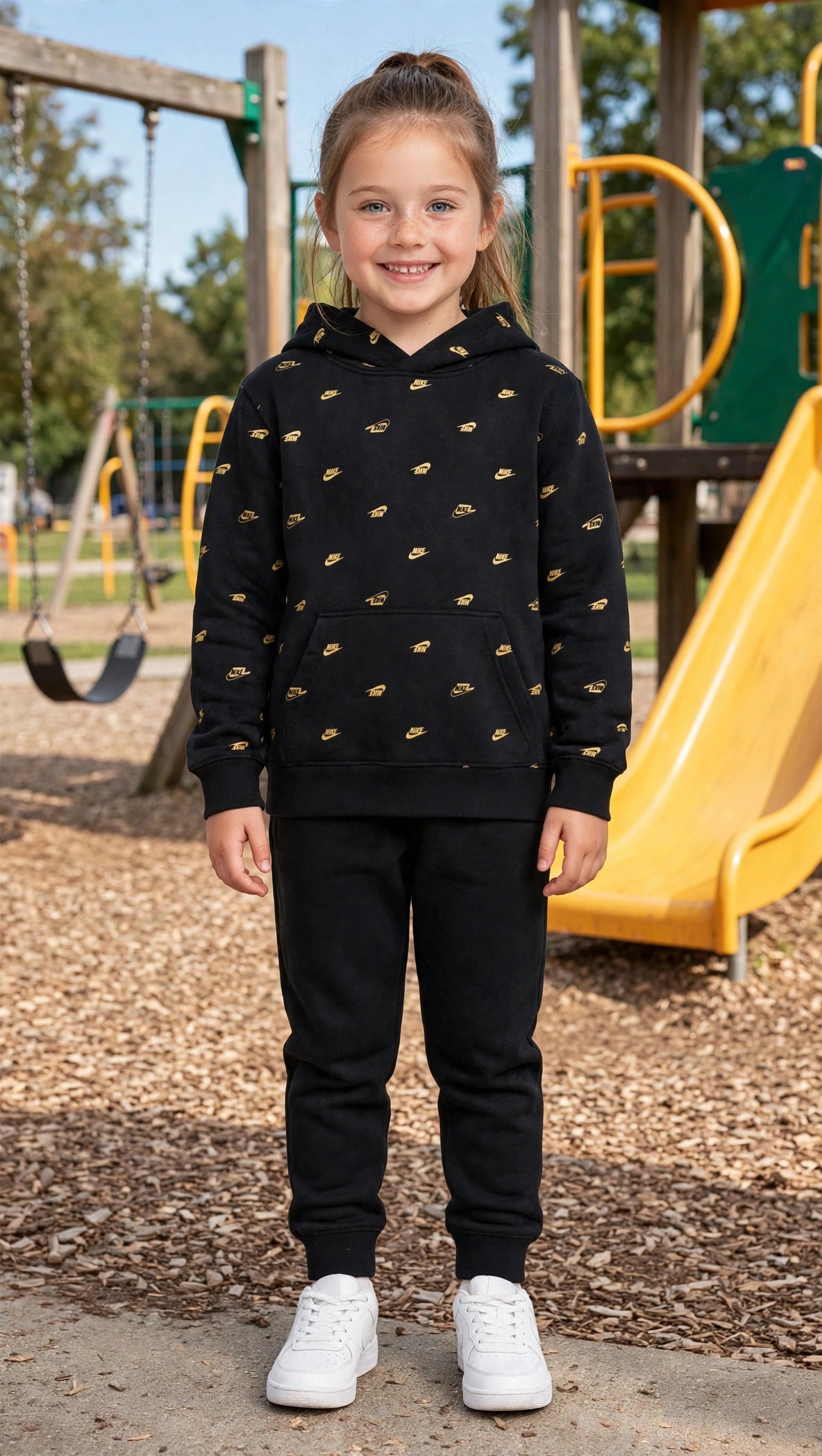 Nike tuta cappuccio in felpa  3/7 anni