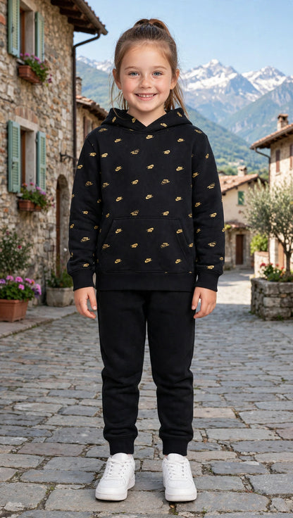 Nike tuta cappuccio in felpa  3/7 anni