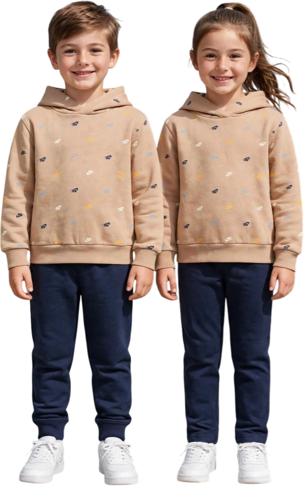 Nike tuta cappuccio in felpa  3/7 anni