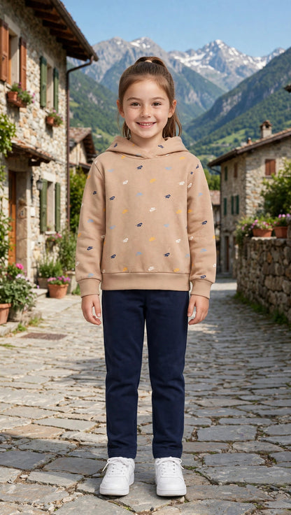 Nike tuta cappuccio in felpa  3/7 anni