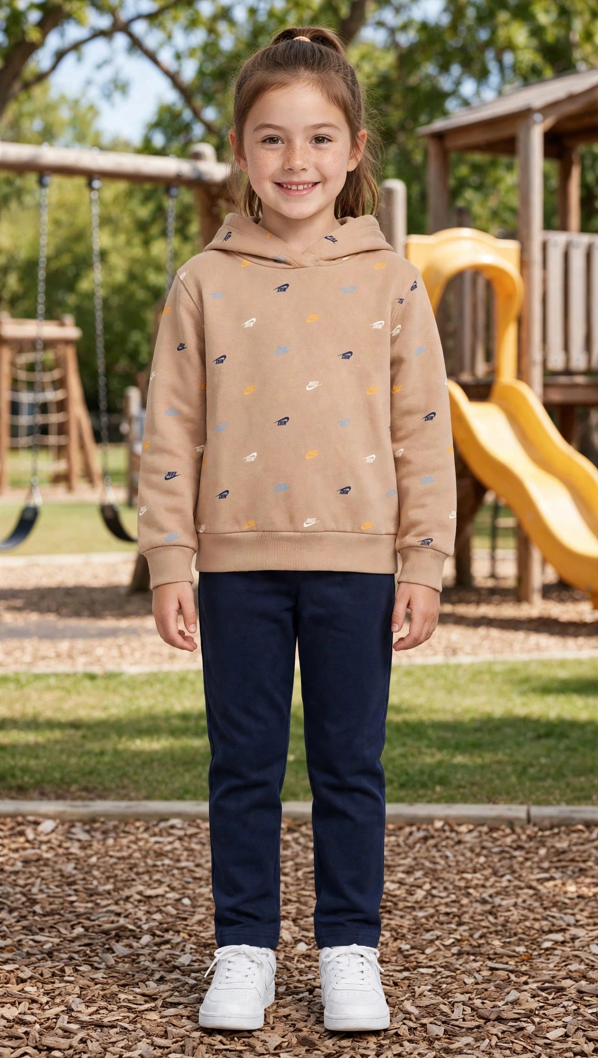 Nike tuta cappuccio in felpa  3/7 anni
