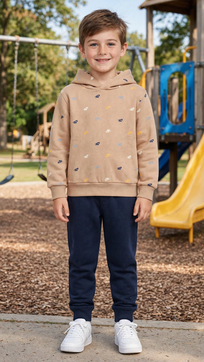 Nike tuta cappuccio in felpa  3/7 anni