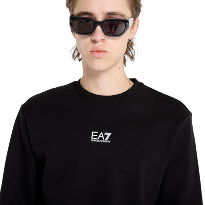 EA7 felpa giro collo