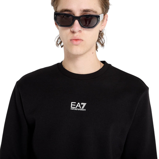 EA7 felpa giro collo