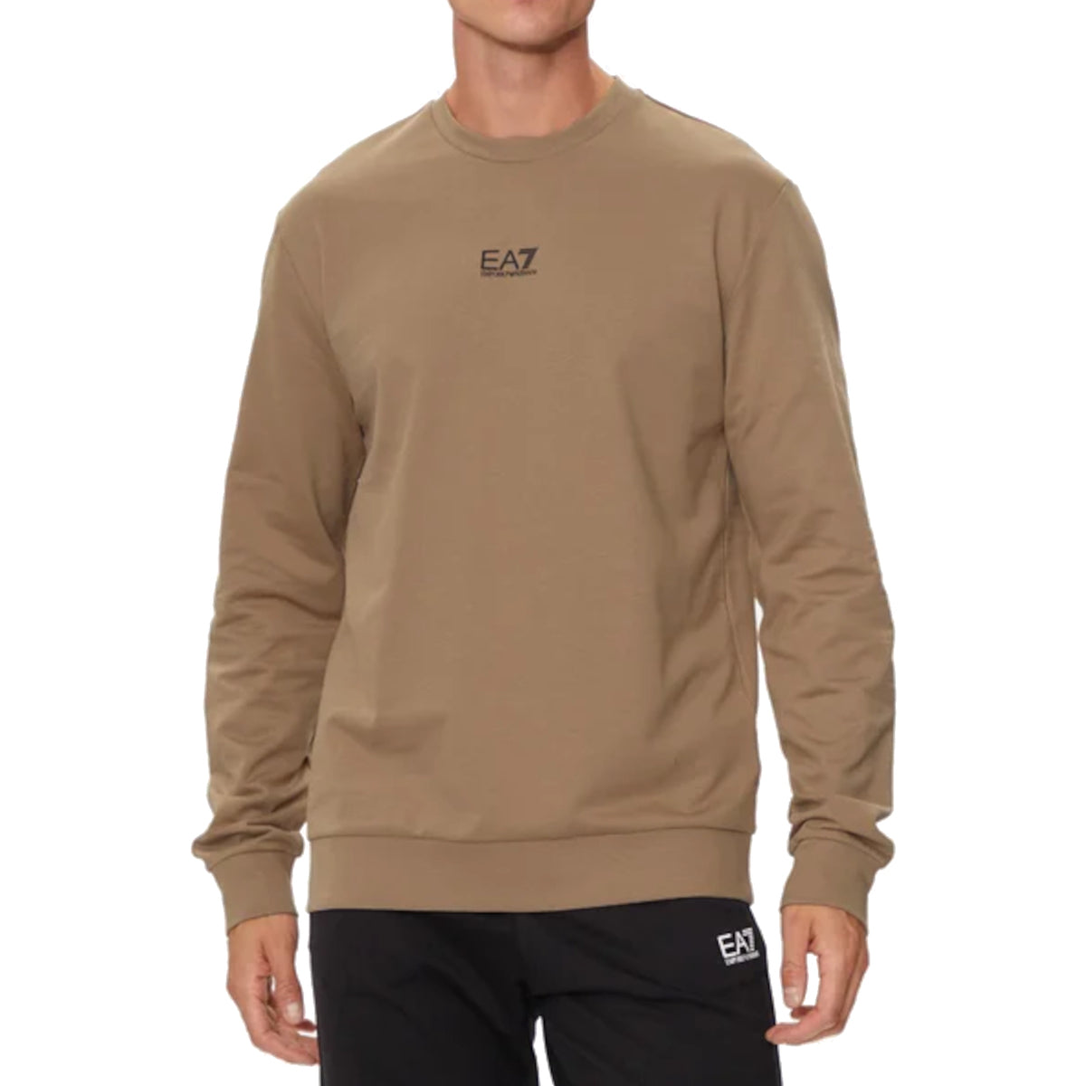 EA7 felpa giro collo