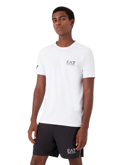 EA7 T-shirt realizzata in tessuto tecnico VENTUS7