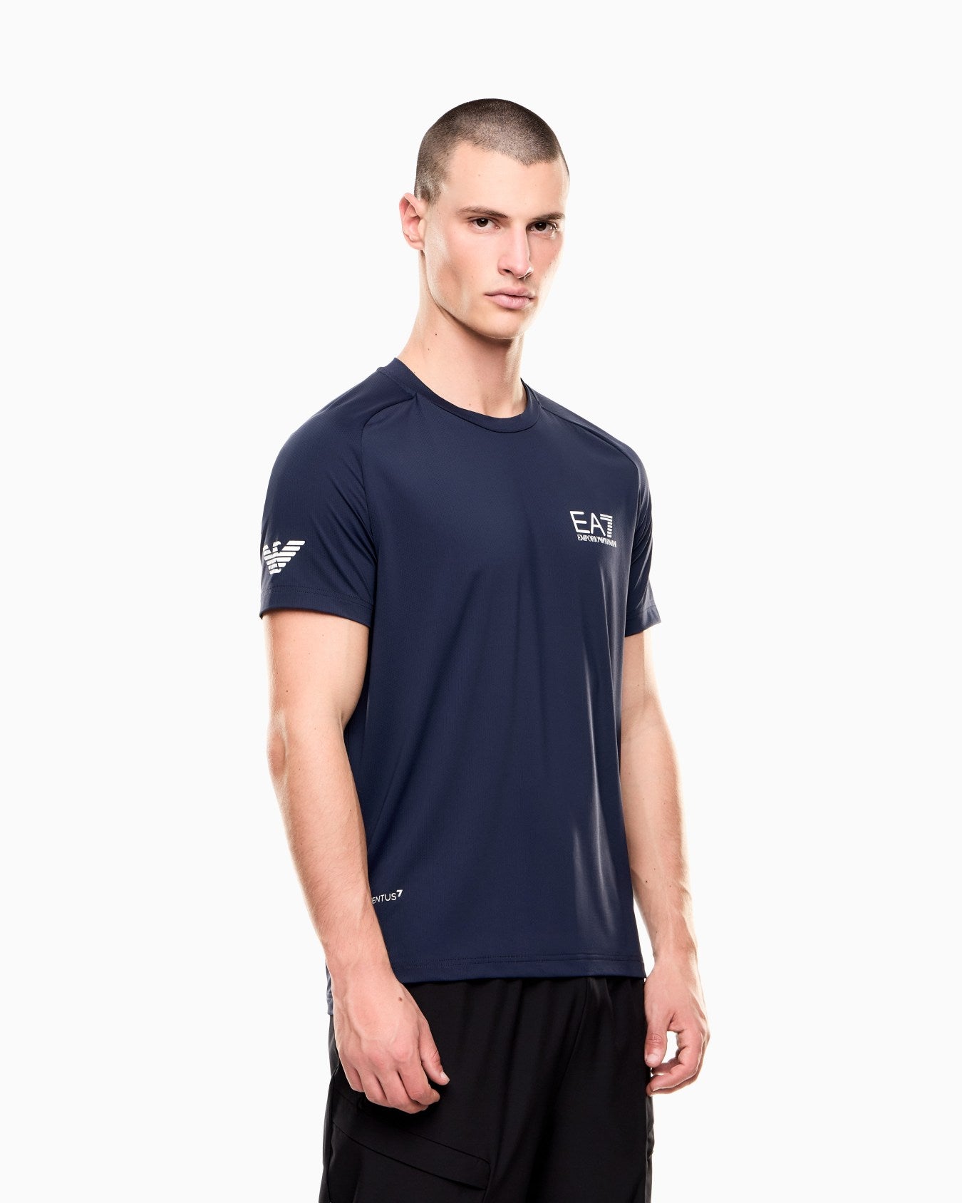 EA7 T-shirt realizzata in tessuto tecnico VENTUS7