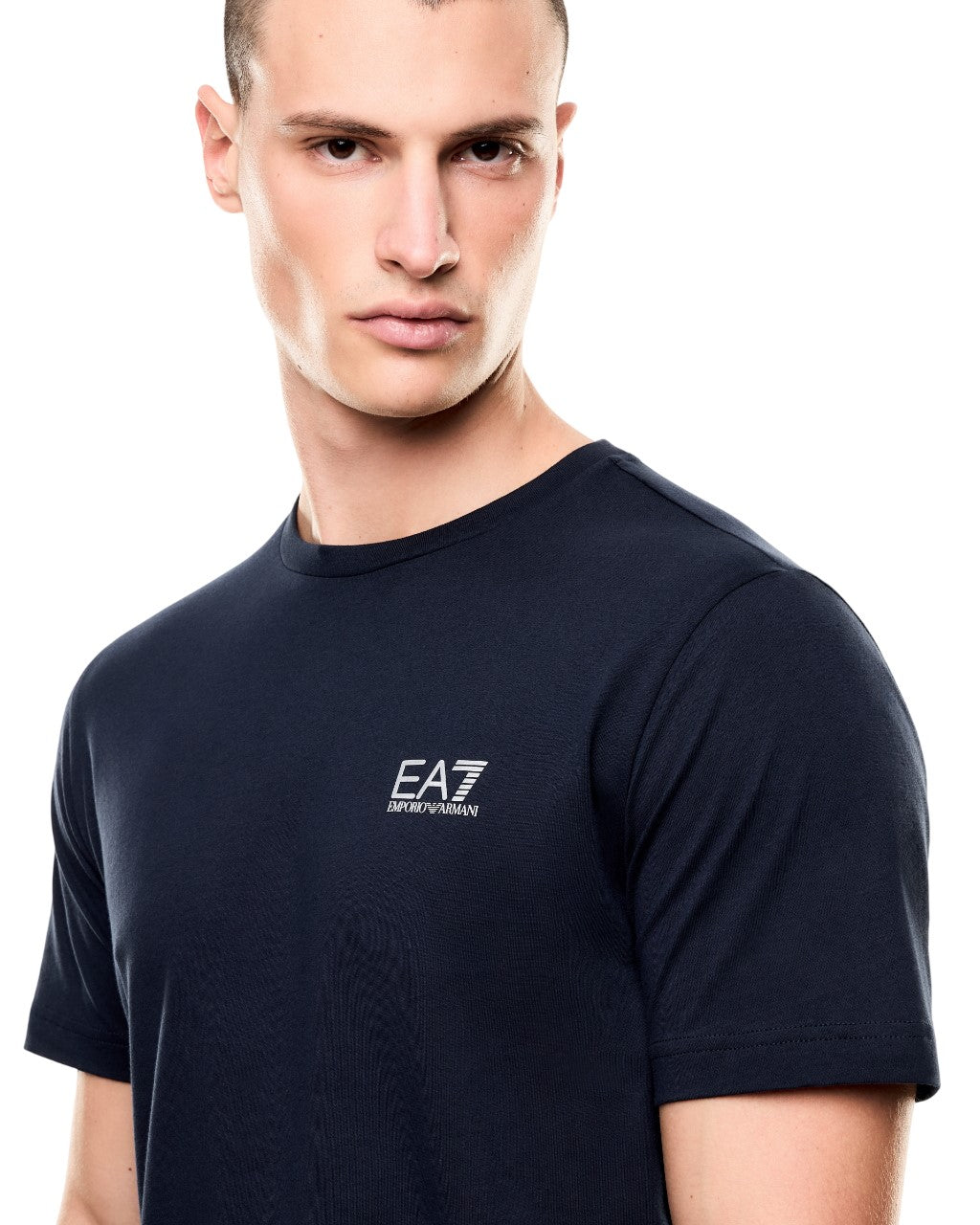 EA7 T-shirt Core Identity in cotone Pima