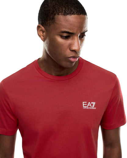 EA7 T-shirt Core Identity in cotone Pima
