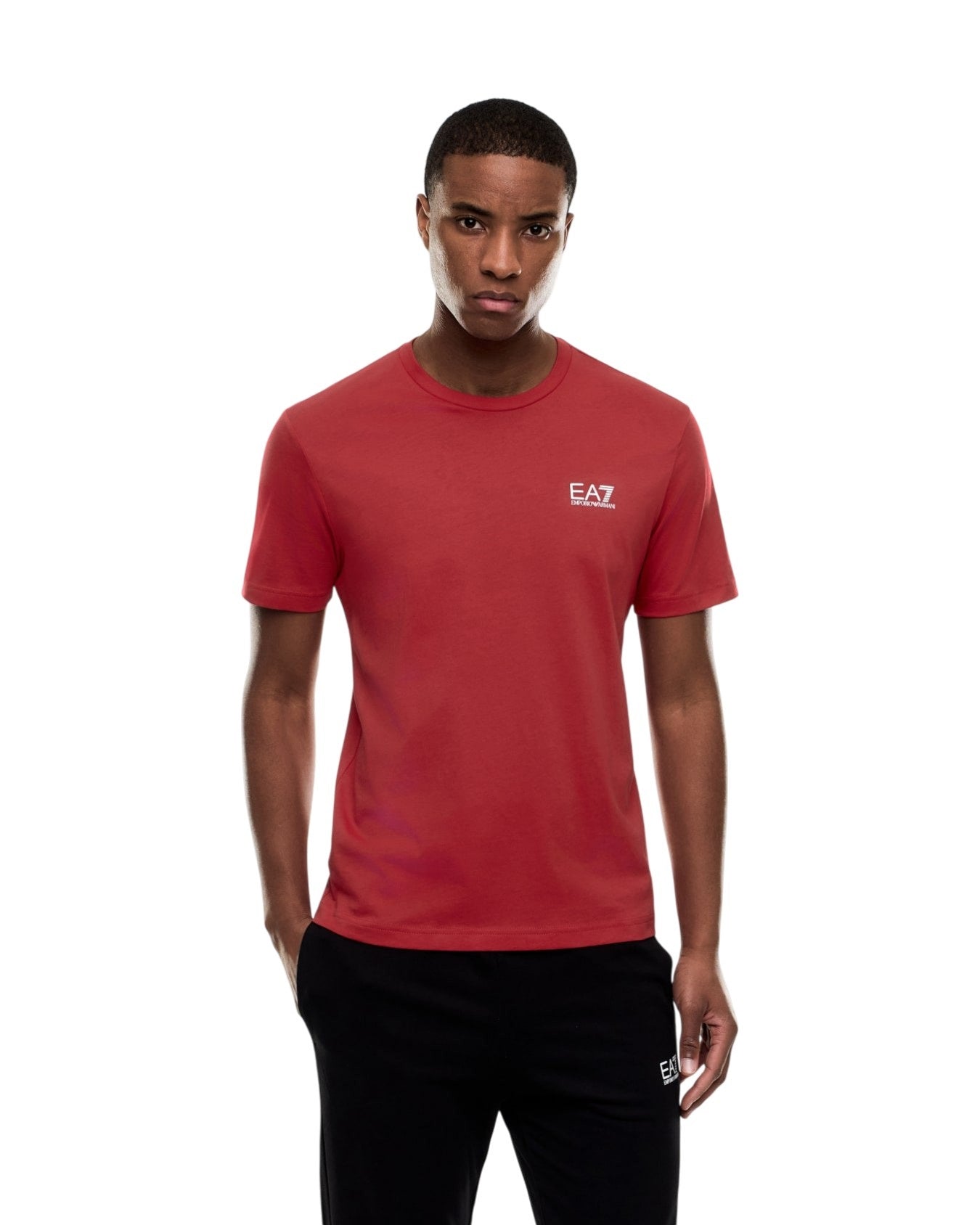 EA7 T-shirt Core Identity in cotone Pima