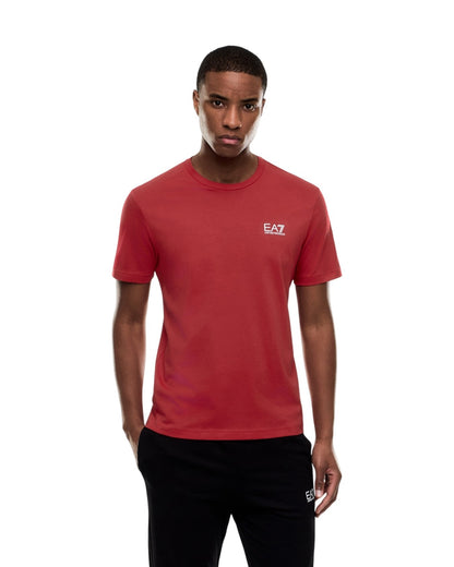 EA7 T-shirt Core Identity in cotone Pima