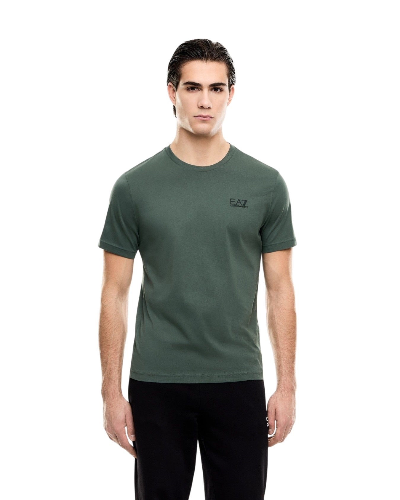 EA7 T-shirt Core Identity in cotone Pima