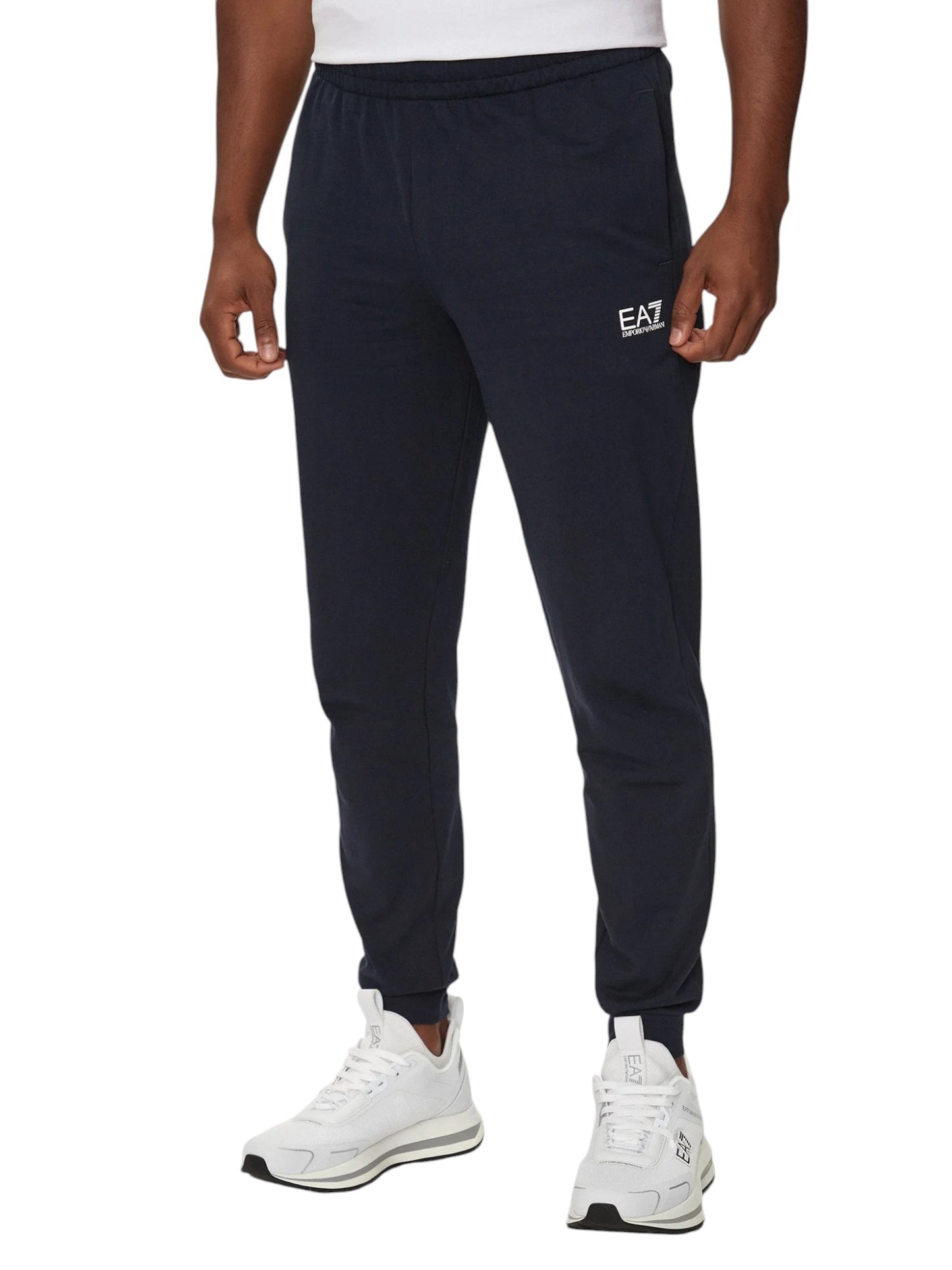 EA7 Tuta da jogging 8NPV60 PJVRZ 1562 Blu scuro Vestibilità regolare