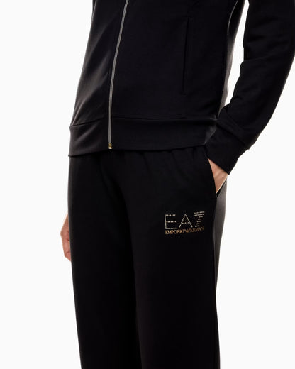 EA7 Tuta Evolution in jersey di misto viscosa stretch