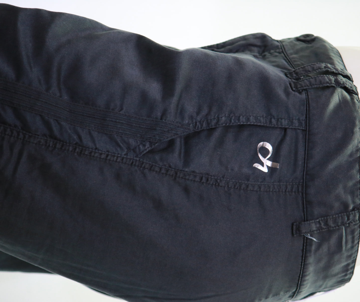 Pantalone in seta con coulisse in vita Deha