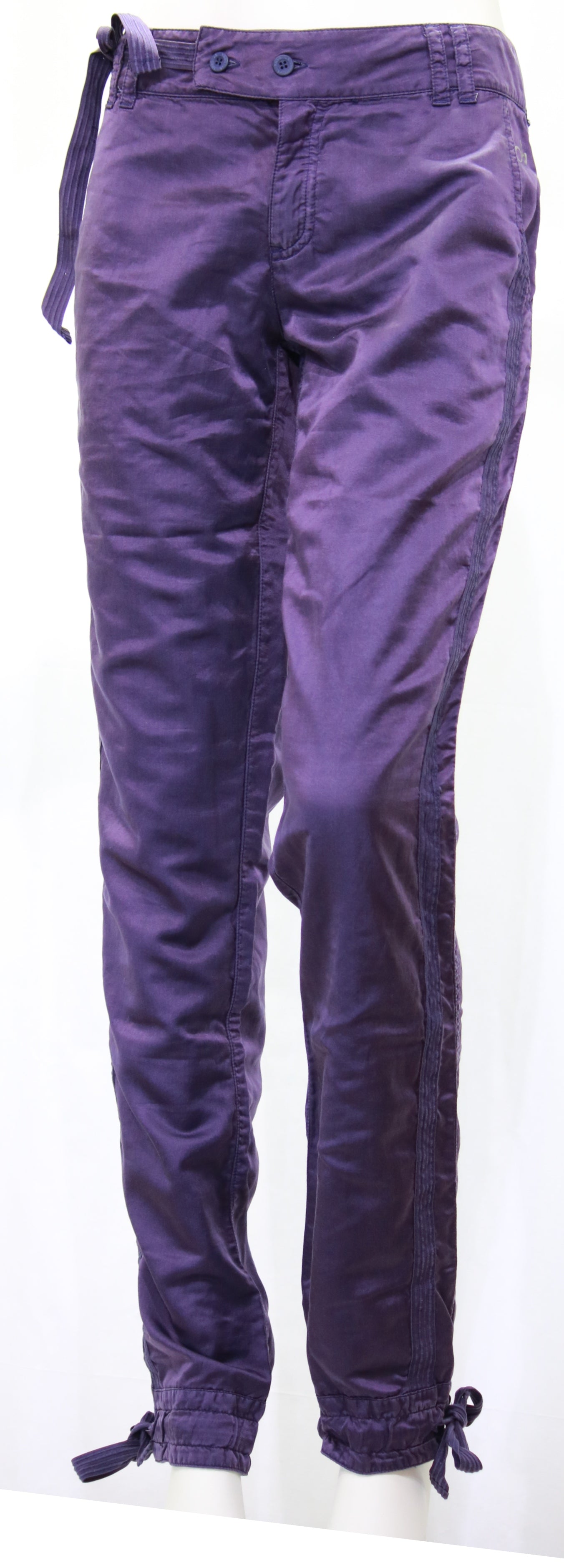 Pantalone in seta con coulisse in vita Deha