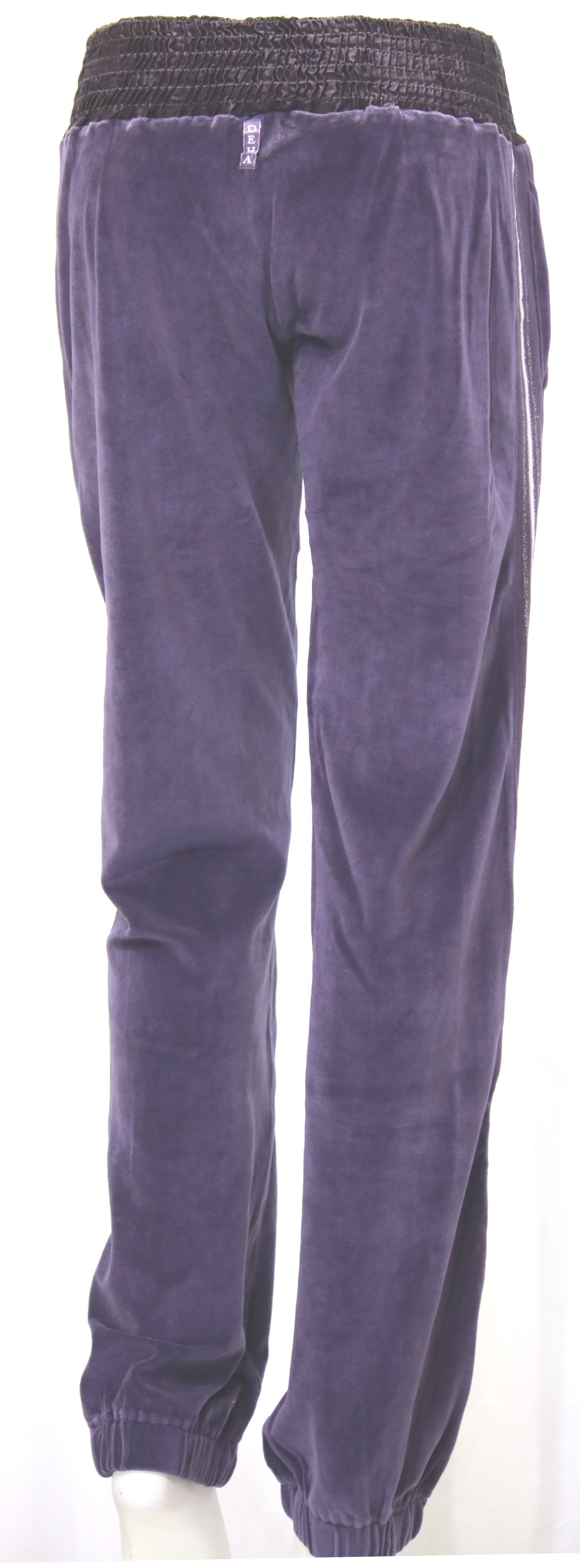 Pantalone ciniglia con fascia in vita e molla infondo Deha