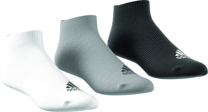 ADIDAS 3 paia calze a scomparsa Hi