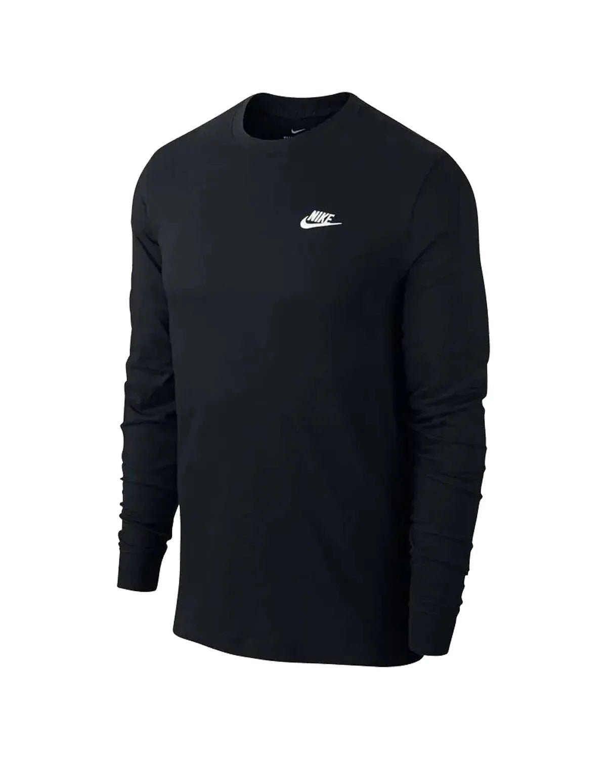 Nike t-shirt manica lunga logho piccolo