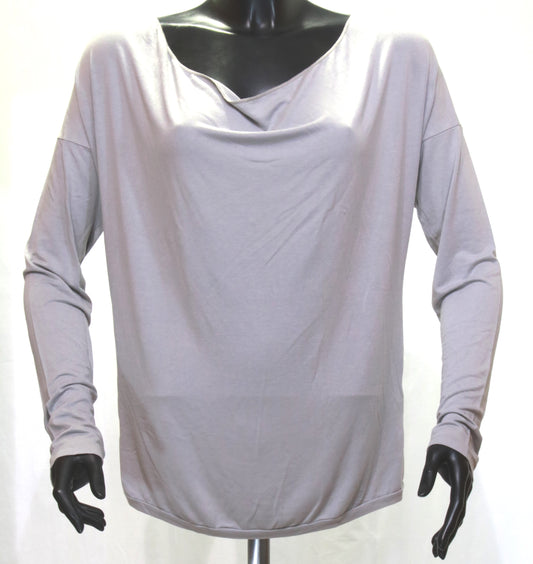 T-shirt manica lunga in viscosa Deha
