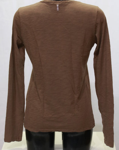T-shirt manica lunga con stampa Deha