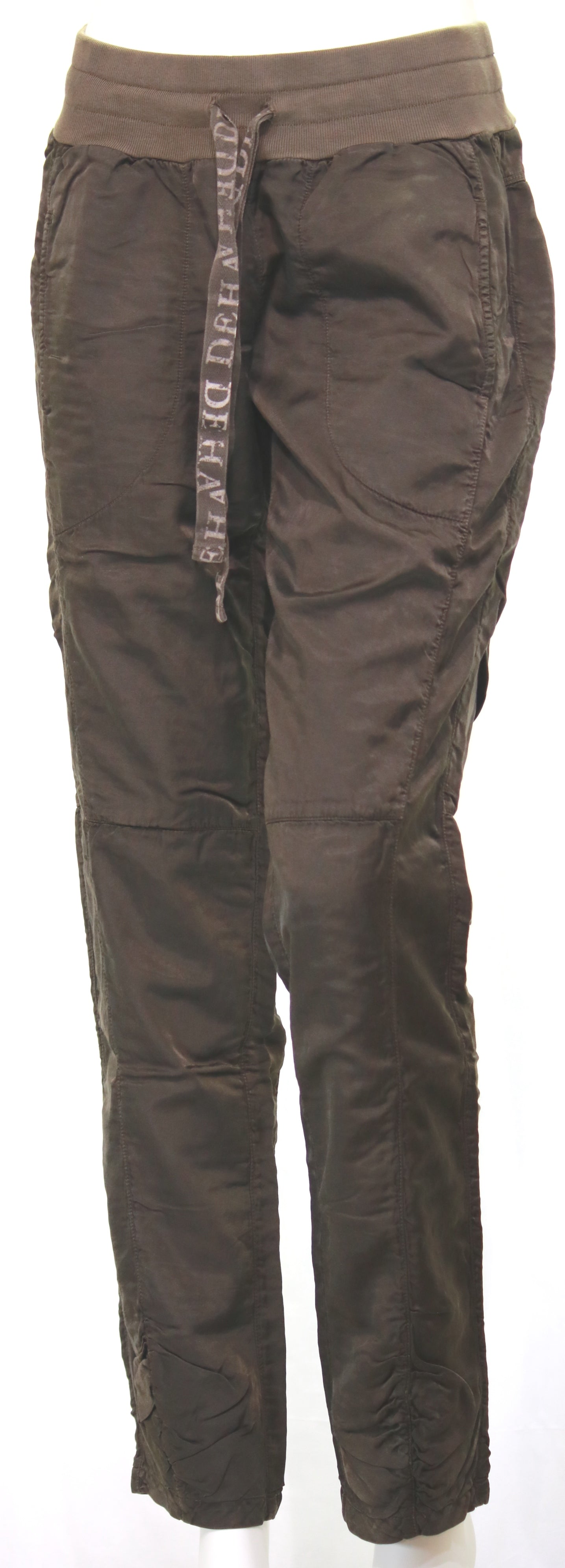 Pantalone in seta con coulisse in vita Deha