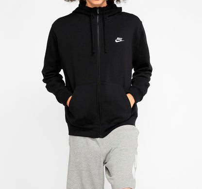 Nike felpa cappuccio club fleece uomo