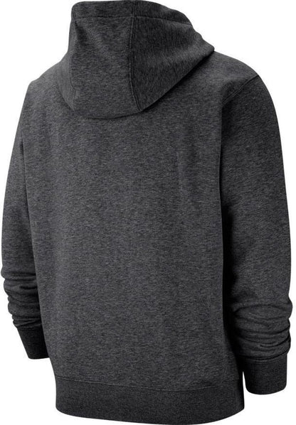 nike felpa garzata cZip lunga cappuccio lu hoodie