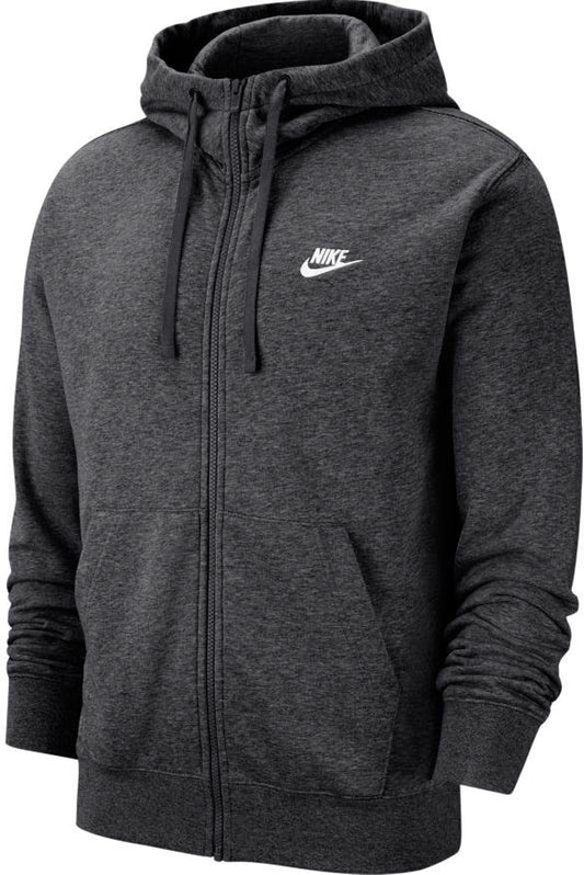 nike felpa garzata cZip lunga cappuccio lu hoodie