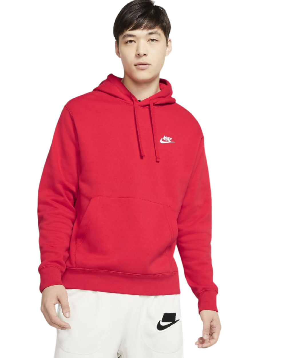 Nike felpa cappuccio uomo m nsw club hoodie po bb