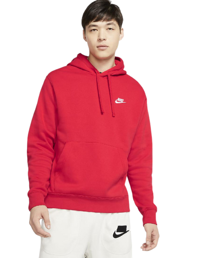 Nike felpa cappuccio uomo m nsw club hoodie po bb
