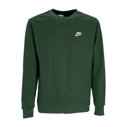 Nike felpa giro collo felpata u club fleece
