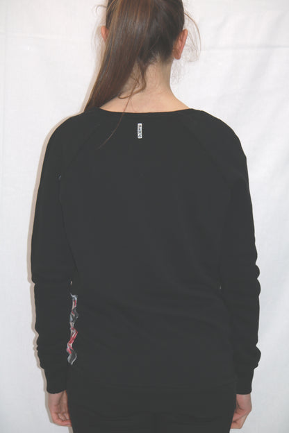 T-shirt manica lunga con stampa sul davanti
